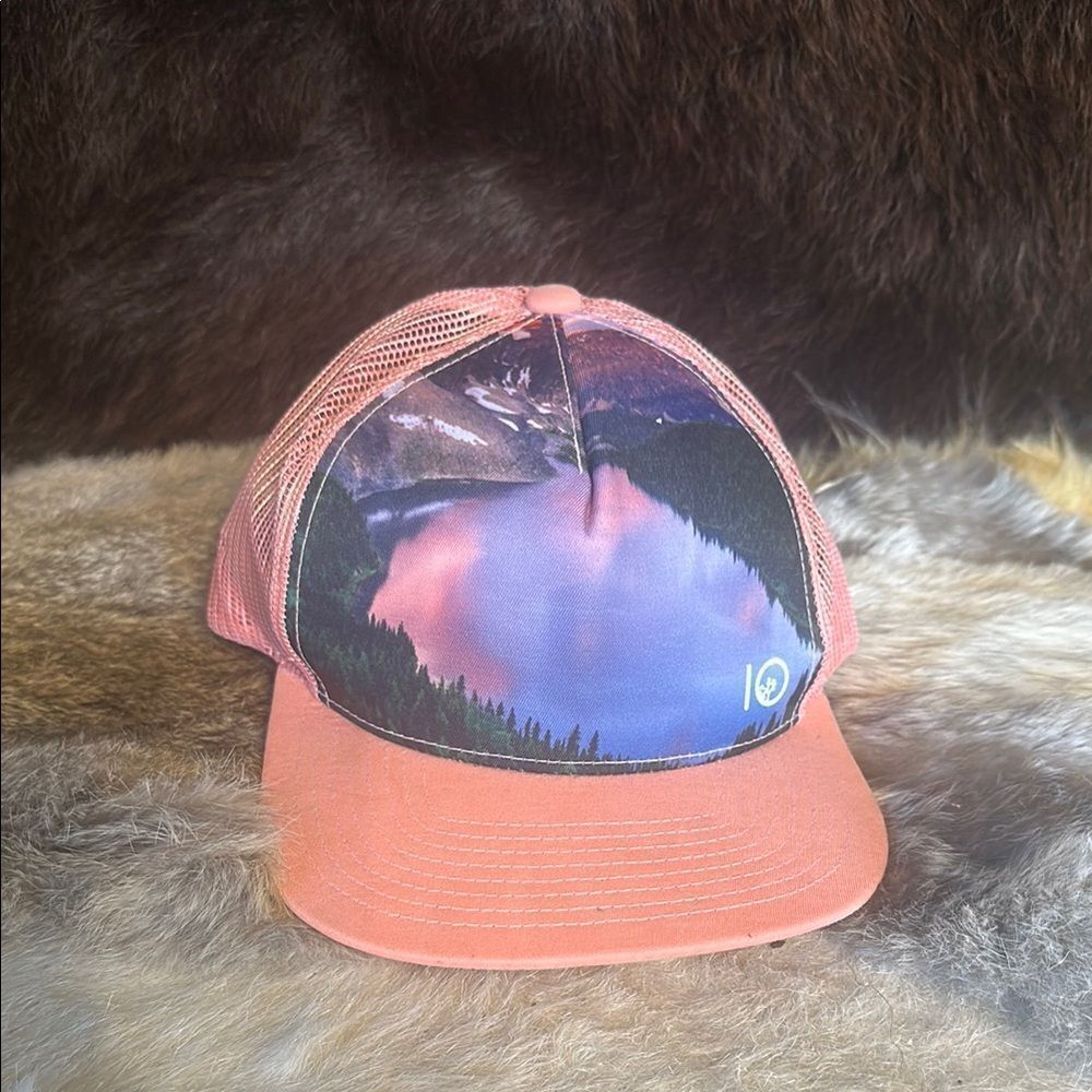 tentree Coral Mesh Trucker Hat OS (4420) NWT